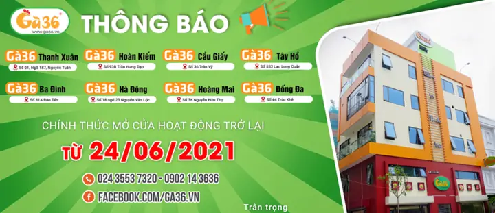 Gà 36 Lạc Long Quân