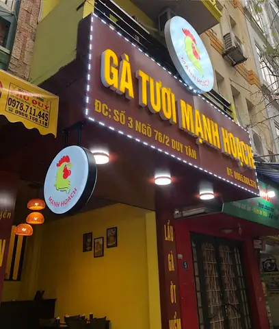 Gà Mạnh Hoạch Cổ Nhuế