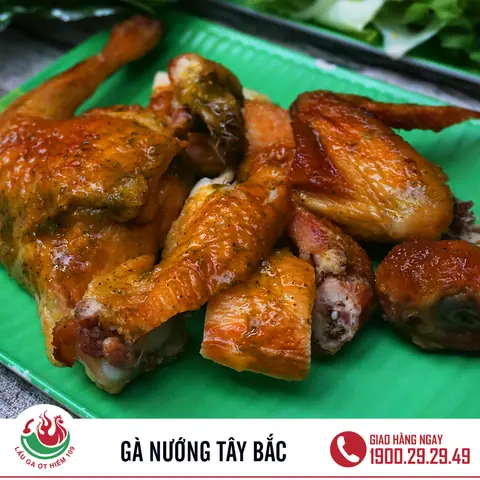 Gà Nướng Ớt Tây Bắc