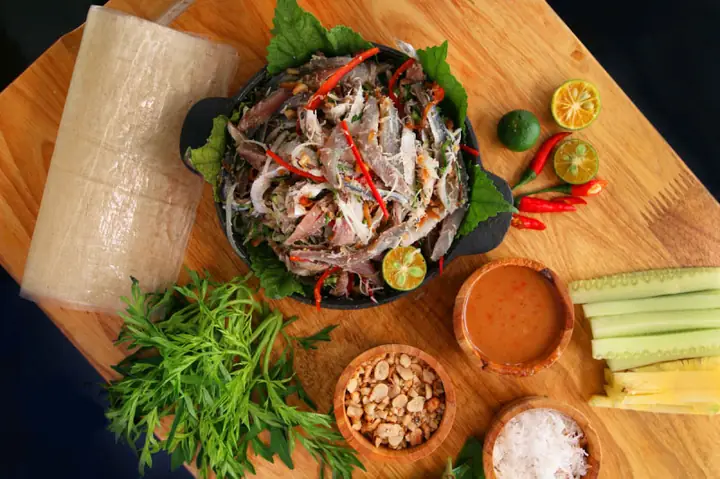 Gỏi Cá Trích Biên Hòa