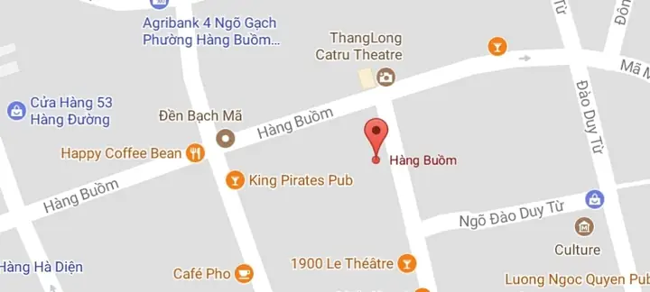 Hàng Buồm Hoàn Kiếm Hanoi