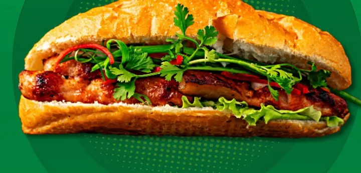 Hình Ảnh Bánh Mì Thịt Nướng