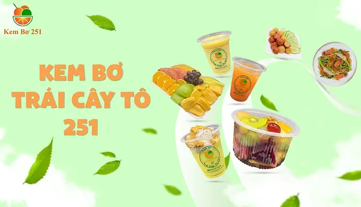Kem Bơ Trái Cây Tô 251: Món Tráng Miệng Hoàn Hảo Cho Mọi Khoảnh Khắc