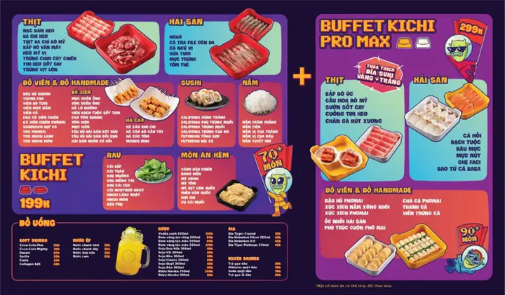 Buffet Lẩu Băng Chuyền Kichi Kichi: Trải Nghiệm Vị Nhật Tối Giản Tối Ưu