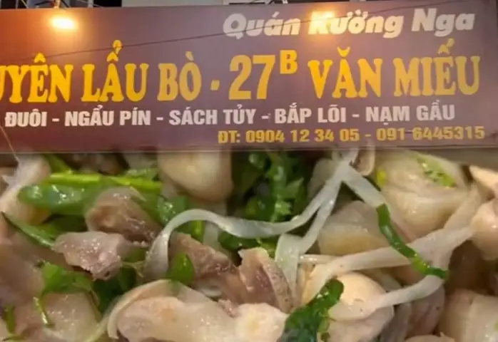 Lẩu Đuôi Bò Văn Miếu