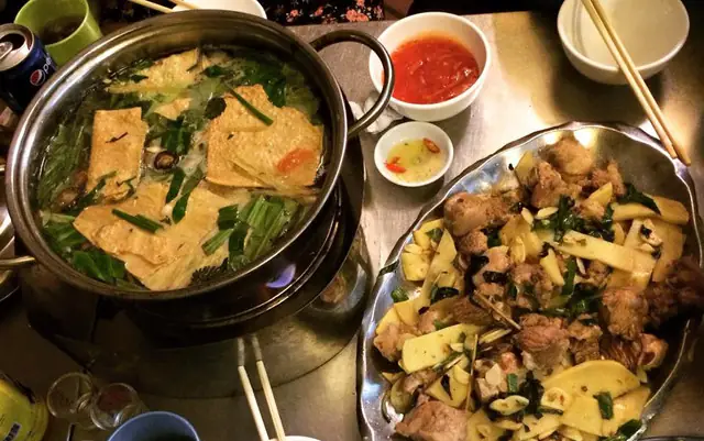 Lẩu Ếch Dũng Hà Menu