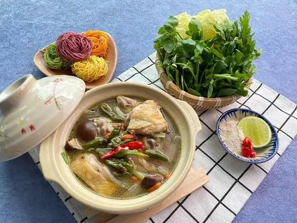 Hướng Dẫn Nấu Lẩu Gà Hỏa Diệm Sơn Chuẩn Vị, Cay Tê Đầu Lưỡi