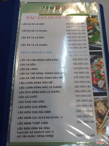 Lẩu Gà Lá Quế Tú Như