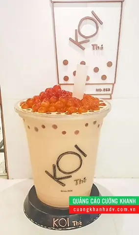 Ly Trà Sữa Koi Khổng Lồ