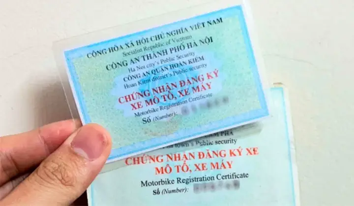 Mất Giấy Đăng Ký Xe Máy