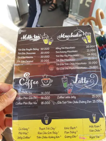 Menu Trà Sữa Chin Cần Thơ