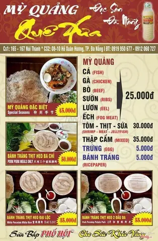 Mì Quảng Quê Xưa Núi Thành