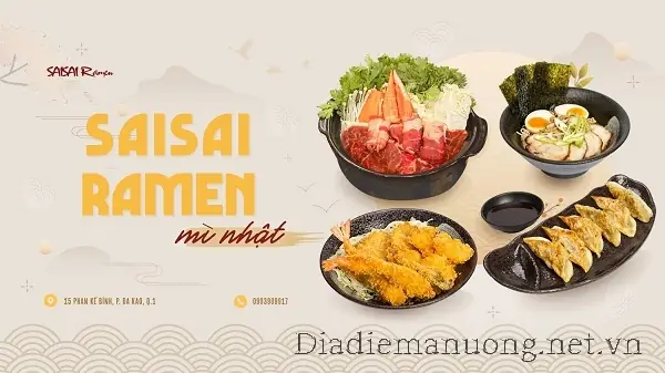 Review Saisai Ramen Phan Kế Bính: Trải Nghiệm Mì Ramen "chuẩn Tông Nhật" Ở Trung Tâm Quận 1