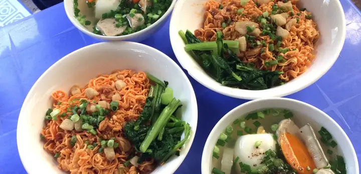 Mì Trộn Tóp Mỡ Kỳ Đồng