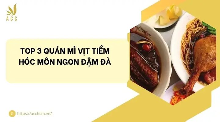 Mì Vịt Tiềm Hóc Môn: Hướng Dẫn Nấu Ăn & Bí Quyết Chuẩn Vị