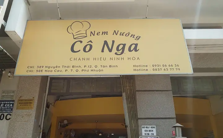 Nem Nướng Ninh Hòa Cô Nga
