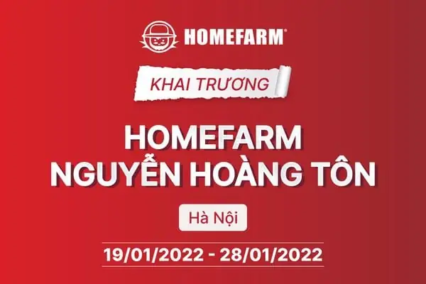Review Homefarm Nguyễn Hoàng Tôn: Thực Phẩm Nhập Khẩu Ưu Đãi Khai Trương