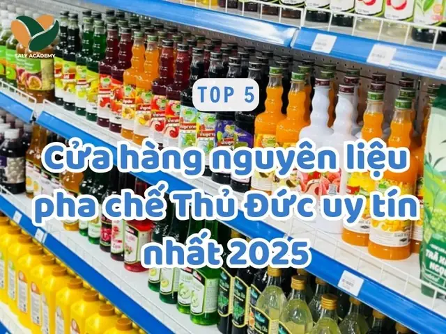 Nguyên Liệu Pha Chế Thủ Đức