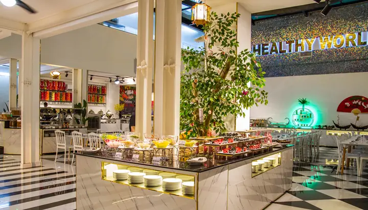 Review Nhà Hàng Buffet Chay Healthy World Tại Quận 1, Tp.hcm
