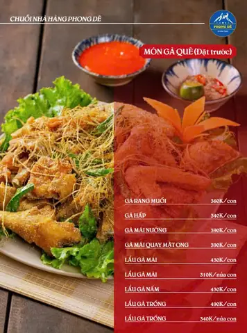 Nhà Hàng Phong Dê Ninh Bình