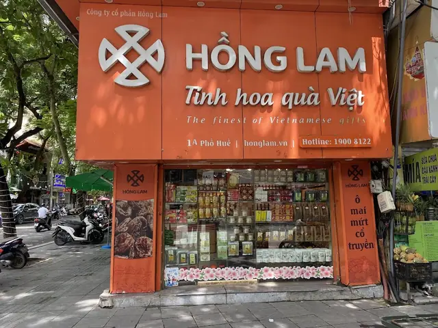 Ô Mai Hồng Lam Phố Huế