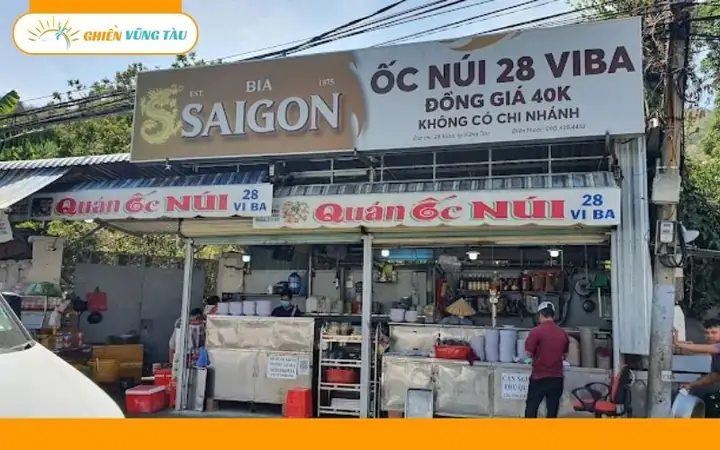 Ốc Núi Viba Vũng Tàu