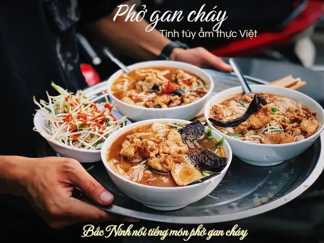 Phở Gan Cháy Bắc Ninh: Hương Vị Độc Đáo Từ Món Ăn Đặc Sản Xứ Đoài