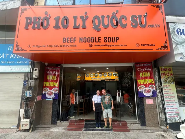 Phở Lý Quốc Sư Hà Nội