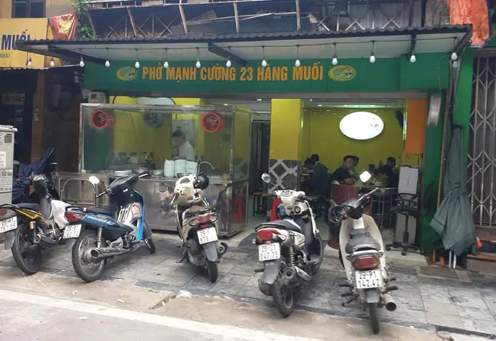Phở Mạnh Cường 23 Hàng Muối