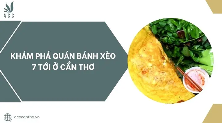 Review Chi Tiết Quán Bánh Xèo 7 Tới Cần Thơ: Trải Nghiệm Đậm Chất Miền Tây