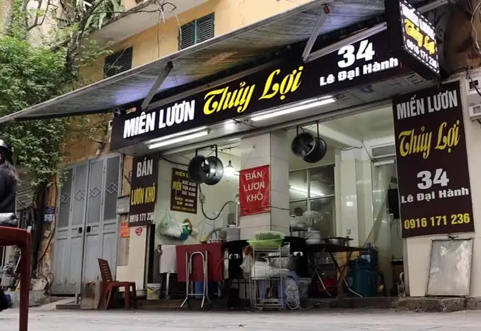 Quán Miến Lươn Thủy Lợi