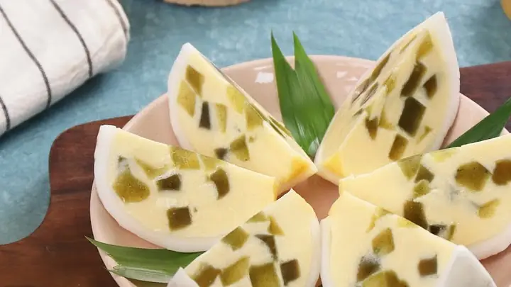 Rau Câu Bánh Flan Trái Dừa