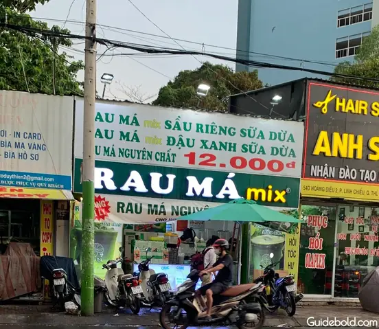 Rau Má Mix Hoàng Diệu 2