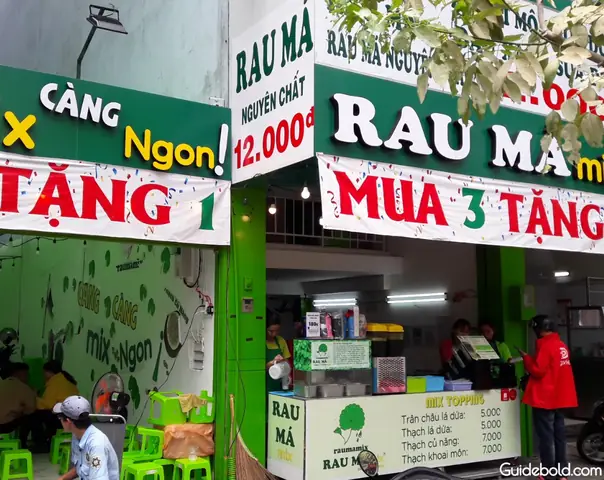 Rau Má Mix Phan Xích Long