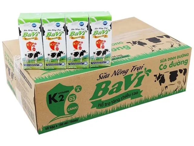 Sữa Ba Vì Giá Bao Nhiêu
