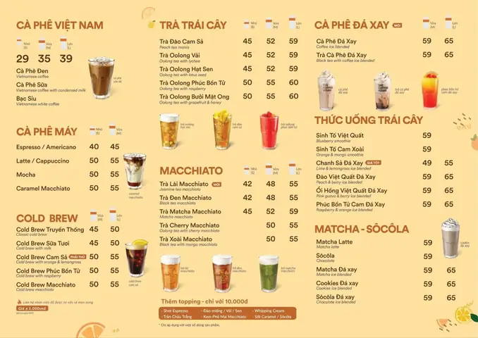Đánh Giá Menu The Coffee House Mới Nhất: Từ Cà Phê Đến Trà Trái Cây, Điều Gì Đáng Thử?