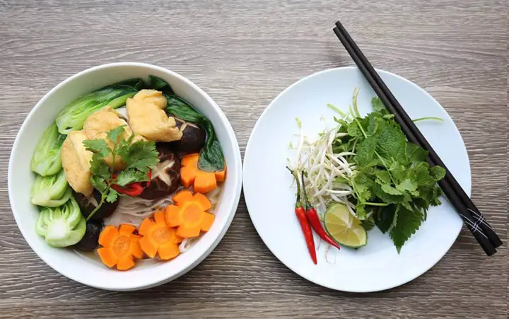 Review Chi Tiết Nhà Hàng The Veg - Organic Vego & Tea Tràng Tiền