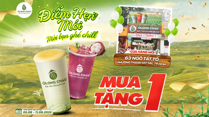 Trà Sữa Ôlong Châu: Đậm Vị Cao Nguyên, Chill Từng Ngụm