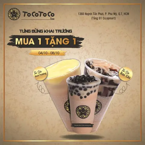 Trà Sữa Tocotoco Huỳnh Tấn Phát