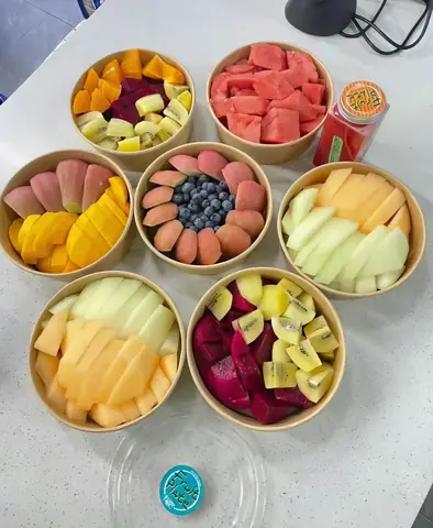 Trái Cây Cắt Sẵn Đóng Hộp