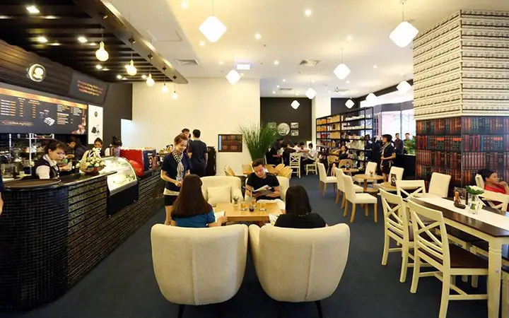 Review Trung Nguyên Legend Coffee Aeon Mall Tân Phú: Điểm Dừng Chân Lý Tưởng Giữa Trung Tâm Mua Sắm