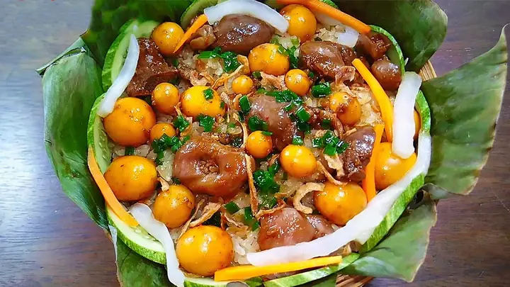 Cách Làm Xôi Lòng Gà Trứng Non Phá Lấu Chuẩn Vị, Dai Dẻo Thơm Nức