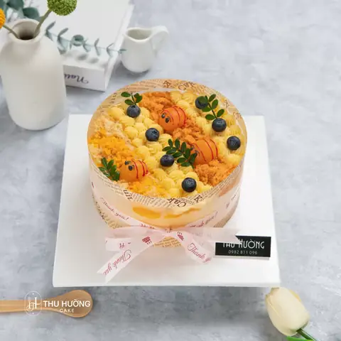 Bánh Bông Lan Trứng Muối Phô Mai