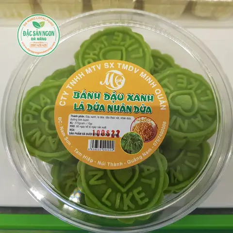 Bánh Đậu Xanh Lá Dứa