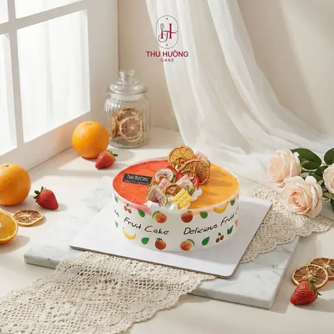 Bánh Sinh Nhật Mứt Hoa Quả