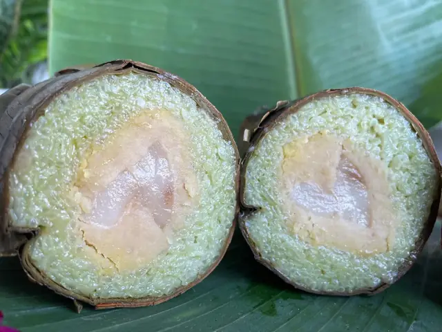 Bánh Tét Chuối Đậu Mỡ