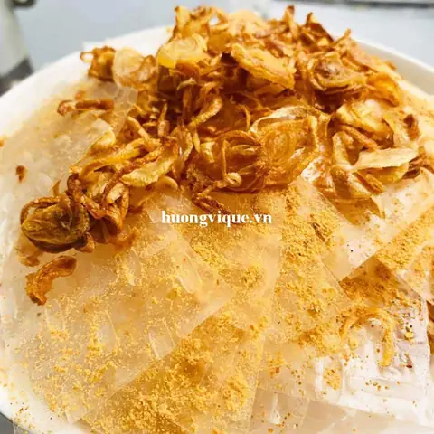 Bánh Tráng Muối Nhuyễn Hành Phi