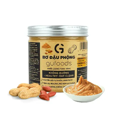 Bơ Đậu Phộng Không Đường