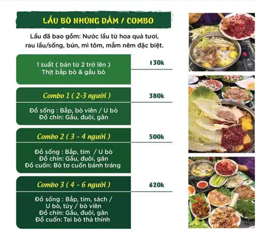 Bò Nhúng Dấm Trung Hòa