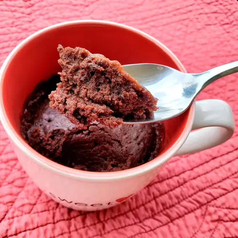 Brownie In A Mug Simple